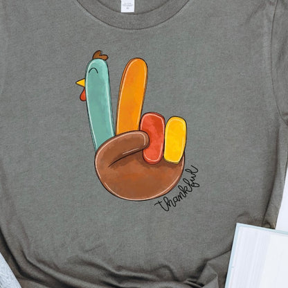 Peace Sign Turkey