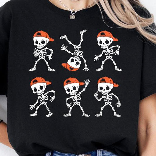 Youth Dancing Skeletons