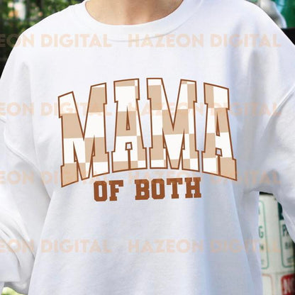 Brown Checkered Mama of Both