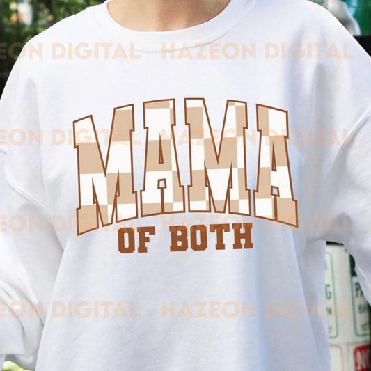 Brown Checkered Mama of Both