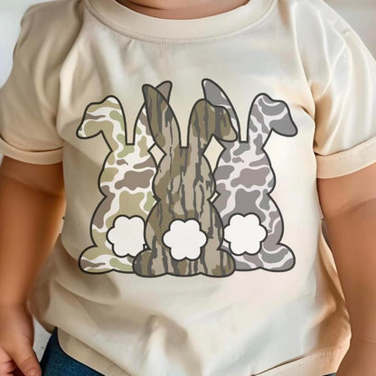 Youth 3 Camo Bunnies