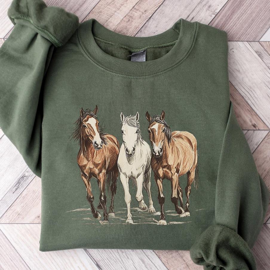 3 Horses