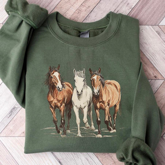3 Horses