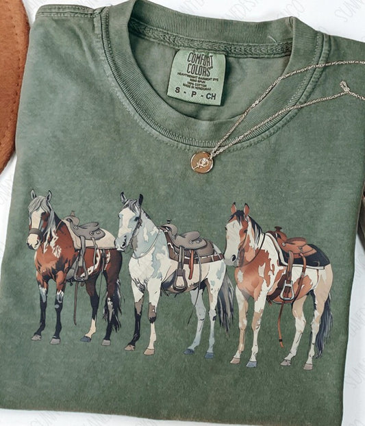 3 Horses