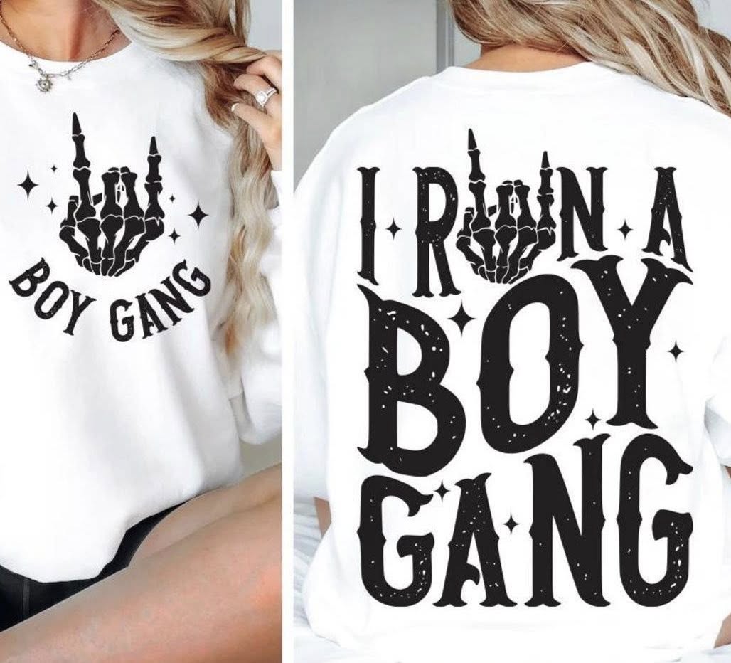 I Run a Boy Gang - with pocket