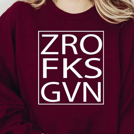 ZRO FKS GVN SALE