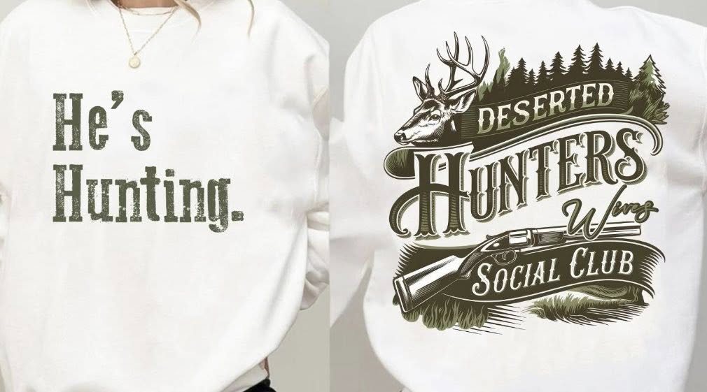 He's Hunting