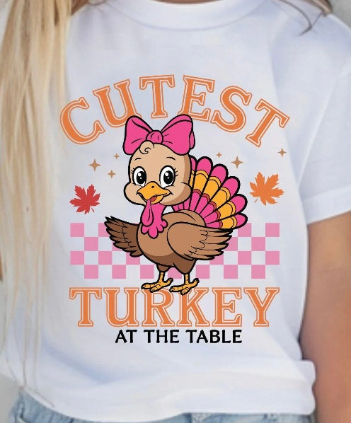 Youth Girl Cutest Turkey