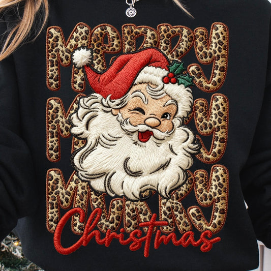 Cheetah Merry Christmas