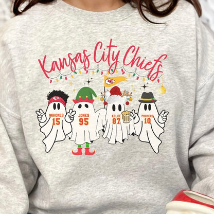 KC Chiefs Christmas Ghost