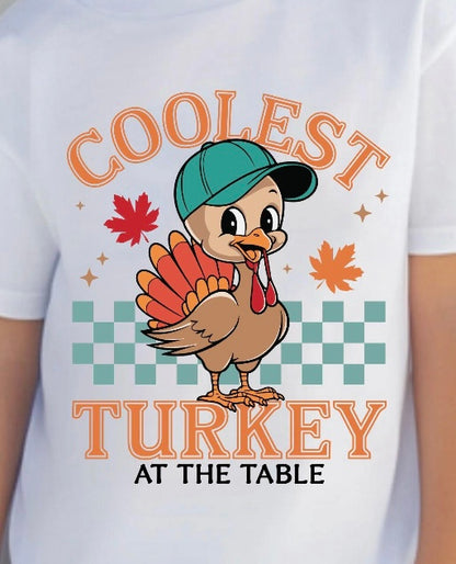 Youth Boy Coolest Turkey