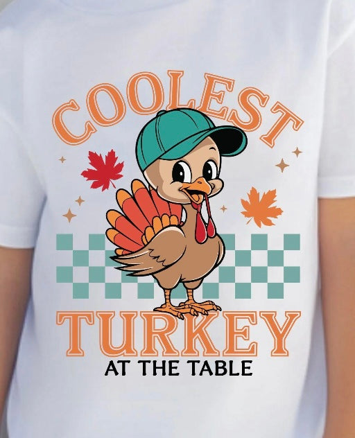 Youth Boy Coolest Turkey