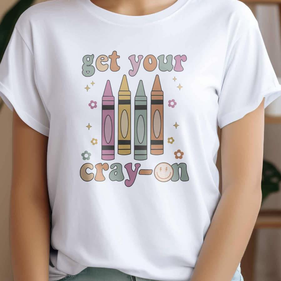 Get Your Cray-On SALE