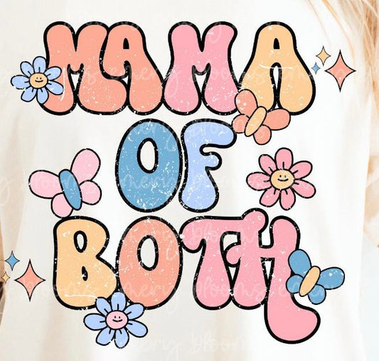 Flower & Butterfly Mama of Both