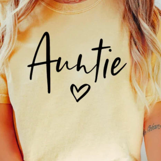 Auntie with Heart SALE