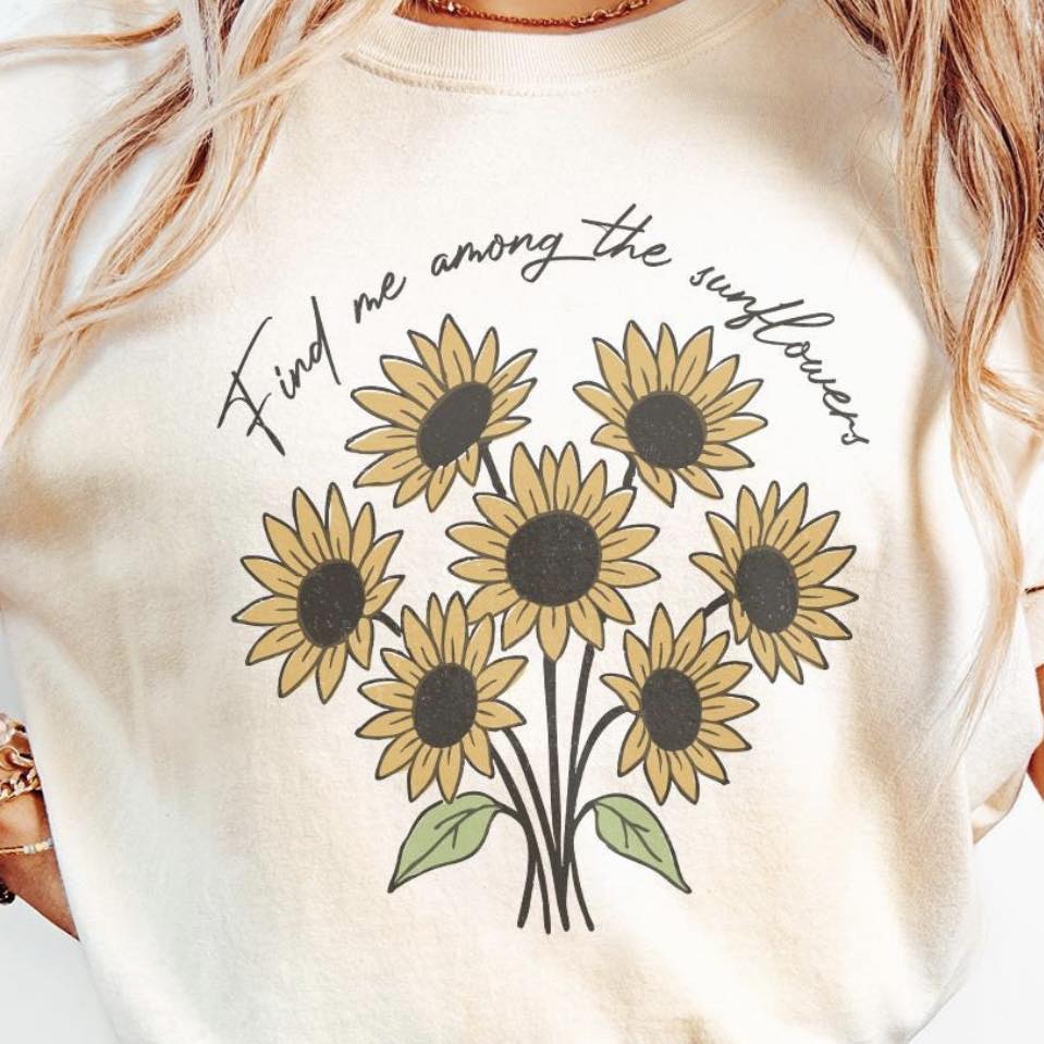 Find me among the Sunflowers