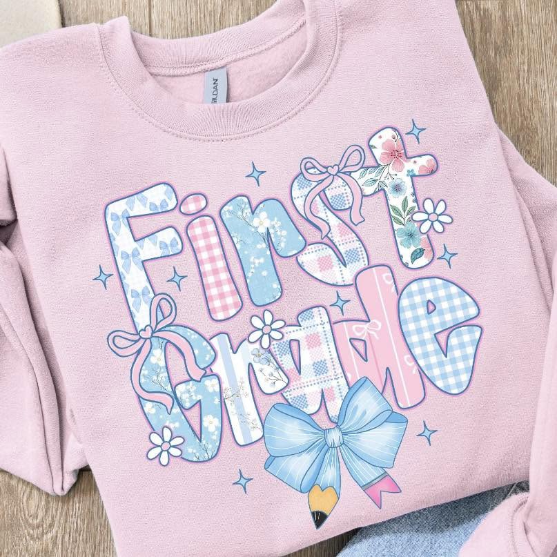 Youth Preppy Floral Grades (PreK-5th)