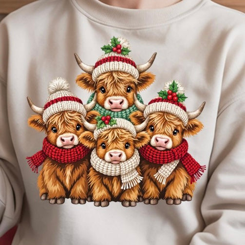 Highland Cow Christmas