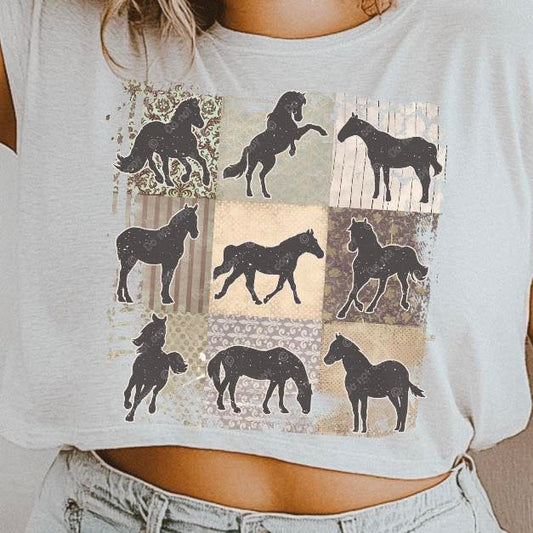 Checkered Horses
