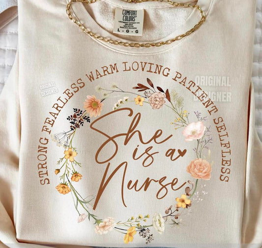 She is a Nurse