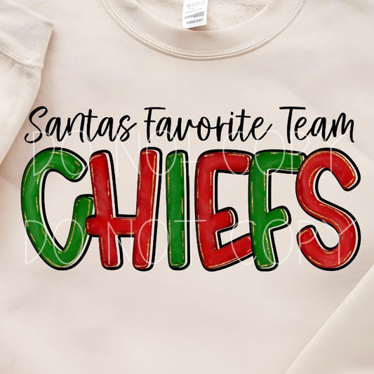 Santas Favorite Team