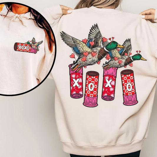 Valentine Duck Shells w pocket