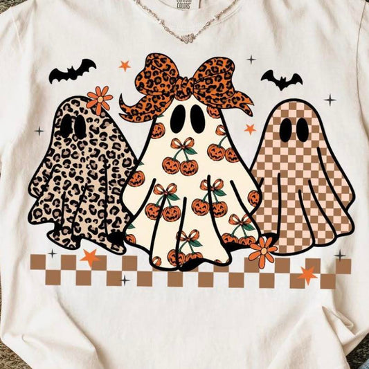 3 Cute Halloween Ghost