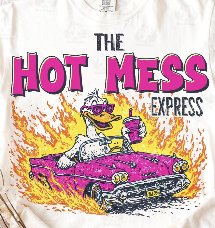The Hot Mess Express Goose