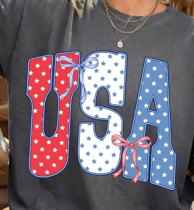 Youth USA Stars and Bows