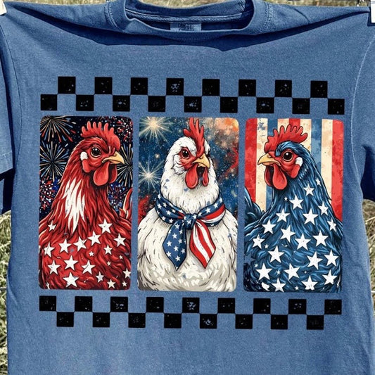4th of July Chickens
