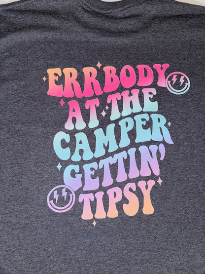 At the Camper getting Tipsy