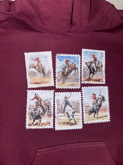 Bull Riding Stamps
