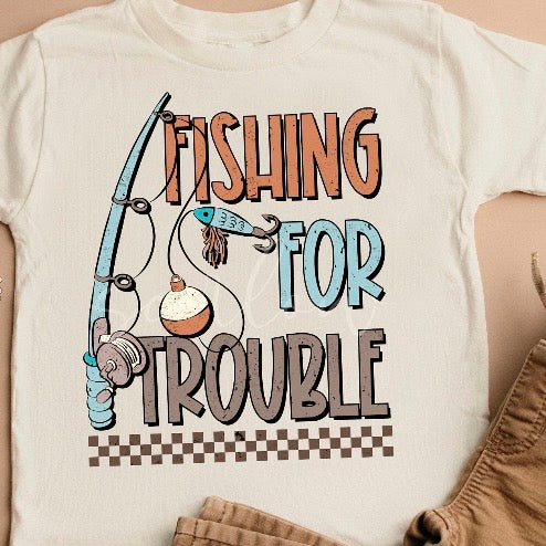 Youth Fishing for Trouble