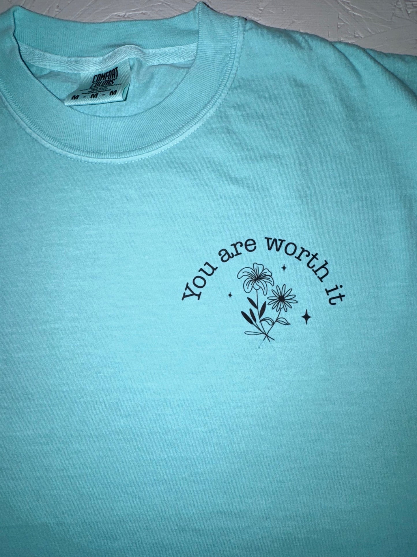 You are Worth it - with pocket