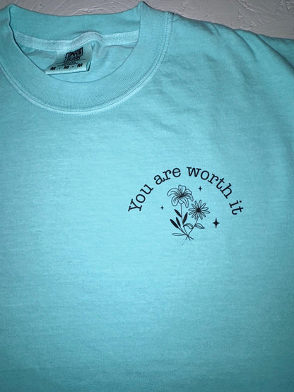 You are Worth it - with pocket