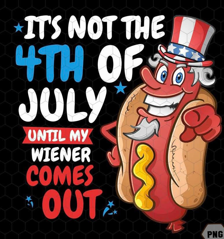 4th of July Hot Dog