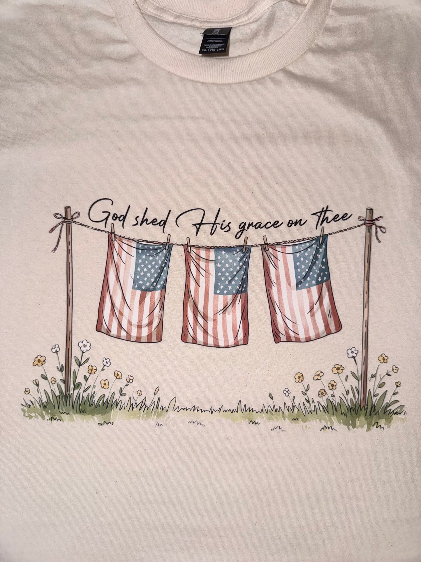 God Shed His Grace on Tee