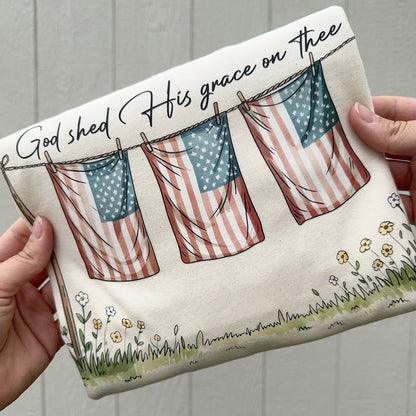 God Shed His Grace on Tee
