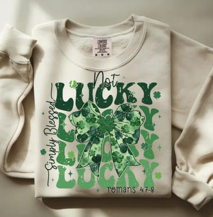 Blessed not Lucky