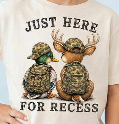 Youth Just Here For The Recess
