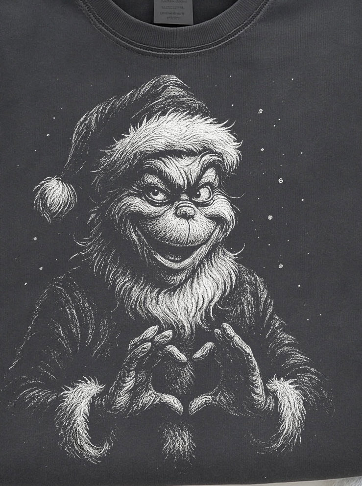 Retro Vintage Grinch
