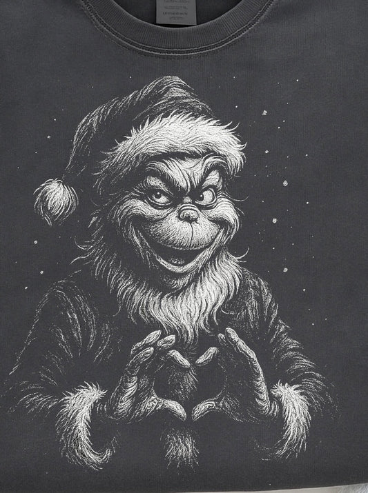 Retro Vintage Grinch