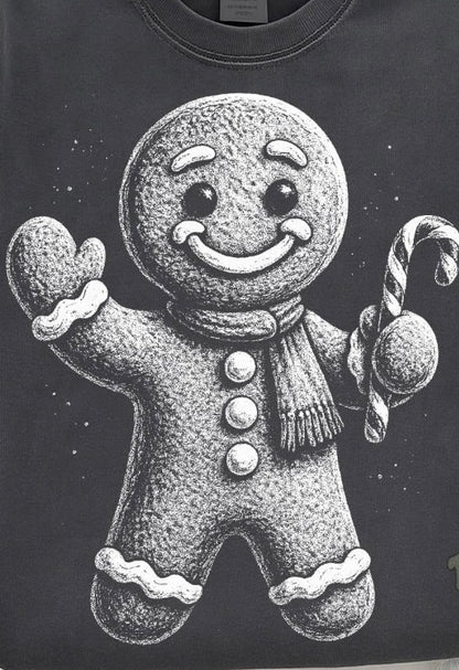 Retro Vintage Gingerbread Man